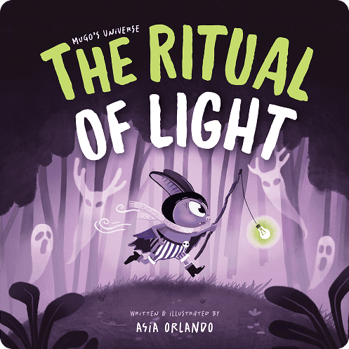 The Ritual of Light book cover - Mugo's Universe by Asia Orlando